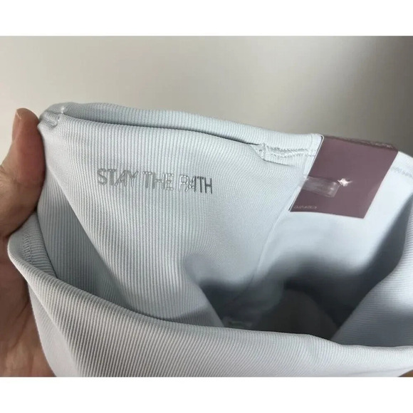 NWT Calia Essential Rib Legging High Rise 7/8 WAX32210 Grey Fog Size XS Women’s - Picture 3 of 7